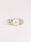 Bague 55 Bague trilogie en platine avec perle et diamants 58 Facettes 277