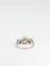 Bague 55 Bague trilogie en platine avec perle et diamants 58 Facettes 277