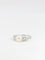 Bague 55 Bague trilogie en platine avec perle et diamants 58 Facettes 277