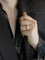 Bague 55 Bague trilogie en platine avec perle et diamants 58 Facettes 277