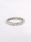 Bague 55 Alliance or blanc diamants 1,5 carat 58 Facettes 1022.10