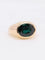 Bague 59.5 Bague jonc cocktail en or jaune 18 carats avec saphir ovale 58 Facettes 1087.14