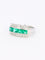 Bague 50 Bague vintage émeraudes diamants 58 Facettes 1131.3