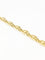 Bracelet Bracelet Art Nouveau chaine or jaune maille feuille de lierre 58 Facettes 1133.2