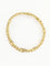 Bracelet Bracelet Art Nouveau chaine or jaune maille feuille de lierre 58 Facettes 1133.2