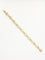 Bracelet Bracelet Art Nouveau chaine or jaune maille feuille de lierre 58 Facettes 1133.2