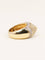 Bague 54 OJ Perrin - Bague motif pyramidal en or jaune 18 carats et diamants 58 Facettes 1211.4