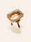 Bague 60 Bague cocktail en or jaune 18 carats avec citrine 58 Facettes 1219.4