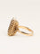 Bague 60 Bague cocktail en or jaune 18 carats avec citrine 58 Facettes 1219.4