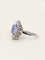 Bague 50 Bague marguerite vintage en or blanc 18 carats, saphir et diamants 58 Facettes 1CANNES