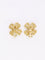 Boucles d'oreilles FRED Boucles d'oreilles Trèfles or jaune diamants 58 Facettes 474