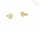 Boutons de manchette Bulgari - Boutons de manchette en or jaune 750 et acier 15 mm 58 Facettes 6454