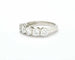Bague Rivière - Bague en or blanc et diamants 58 Facettes 8757