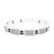 Bracelet Cartier Love - Bracelet ouvrant en or blanc et diamants 58 Facettes 35238