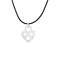 Pendentif Poiray Cœur Entrelacé - Pendentif grand modèle en or blanc 750 58 Facettes 35311