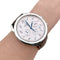 Montre Hermès Arceau Chronographe - Montre en acier sur cuir 58 Facettes 35226