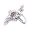 Bague 52 Bague ancienne en platine 950 sertie de diamants 58 Facettes 33752
