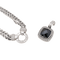 Collier Collier David Yurman, "Grand Albion", argent, hématite, diamants. 58 Facettes 34588
