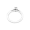 Bague 50 Boucheron Beloved - Bague solitaire en platine avec diamant 0,30 ct 58 Facettes 34979