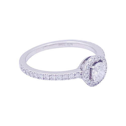 Bague 51 Messika Joy - Bague en or blanc sertie de diamants 58 Facettes 33620