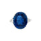 Bague 52 Harry Winston - Bague en platine sertie d’un saphir et diamants 58 Facettes 35065