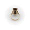 Bague Époque victorienne - Bague en or 14k à agate rubanée sculptée 58 Facettes