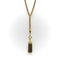 Collier Chaîne victorienne longue à maillons fantaisie en or 14K avec pampille émaillée 58 Facettes