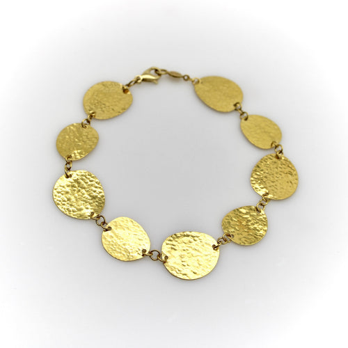Bracelet Gurhan Lush Collection - Bracelet à disques martelés en or 24k 58 Facettes A2006P