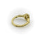 Bague Bague hexagonale en or jaune 18k avec diamants 58 Facettes