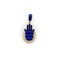 Pendentif Pendentif Hamsa en or jaune 14K et émail bleu, diamants 58 Facettes A2005R