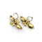 Boucles d'oreilles Boucles d’oreilles pendeloque ibériques géorgiennes en or 21K et diamants 58 Facettes