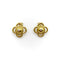 Boucles d'oreilles Elizabeth Locke - Boucles d’oreilles trèfle en or 18k et diamants 58 Facettes