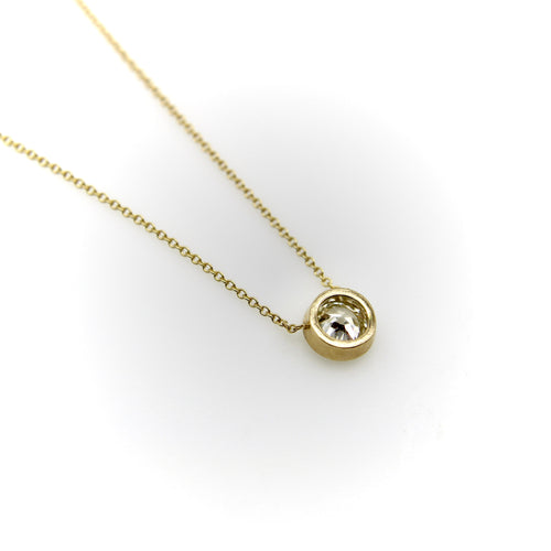Collier Signature Collection - Collier 18” en or 14K avec diamant taille ancienne 58 Facettes