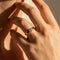 Bague 53 Bague solitaire - Bague de fiançailles en or jaune 750 avec diamant 0,47 ct 58 Facettes