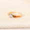 Bague 53 Bague solitaire - Bague de fiançailles en or jaune 750 avec diamant 0,47 ct 58 Facettes