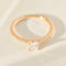 Bague 53.5 Wempe by Kim - Bague en or rose 18 carats et diamants 0,45 ct 58 Facettes 2763