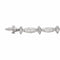 Bracelet Bracelet  Or blanc, Platine Diamant 58 Facettes 4641897CN