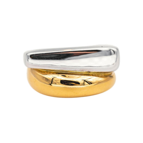 Bague 51.5 Fred Bague Success Or jaune, Or blanc 58 Facettes 4712458CN