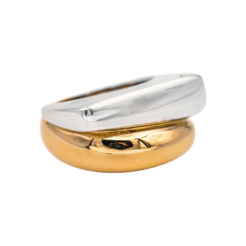 Bague 51.5 Fred Bague Success Or jaune, Or blanc 58 Facettes 4712458CN