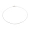 Collier Collier Or blanc Diamant 58 Facettes 4951640CN