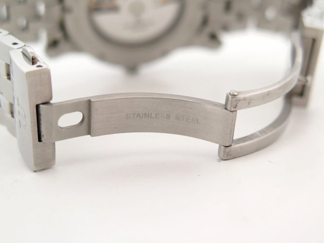 Montre Maurice Lacroix - Montre Pontos Date automatique 40 mm en acier palladié 58 Facettes 273056