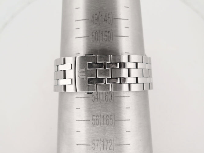 Montre Maurice Lacroix - Montre Pontos Date automatique 40 mm en acier palladié 58 Facettes 273056
