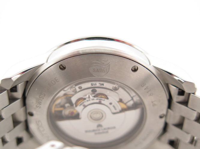 Montre Maurice Lacroix - Montre Pontos Date automatique 40 mm en acier palladié 58 Facettes 273056