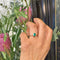 Bague 55 Bague solitaire à émeraude rectangulaire en or jaune 14 carats 58 Facettes A155E8BFB3934FFEA196CC8814C67B70
