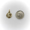 Pendentif Shiebler - Pendentif guerrier Mars en or jaune 14k 58 Facettes A20060