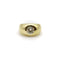 Bague Bague édouardienne demi-jonc en or 18 carats et diamant 58 Facettes A20049