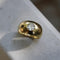 Bague Bague édouardienne demi-jonc en or 18 carats et diamant 58 Facettes A20049