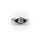 Bague Art déco - Bague en or blanc 14 carats, diamant et saphirs 58 Facettes A20048