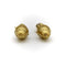 Boucles d'oreilles Etruscan Revival - Boucles d’oreilles cannetille en or 14K tête de bélier 58 Facettes A20042
