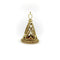 Pendentif Fob victorien serpent - Pendentif en or 14K et cornaline 58 Facettes A2003Z